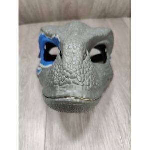 Jurassic World BLUE Velociraptor Mask Raptor Dinosaur Blue Children's Kids Roar!